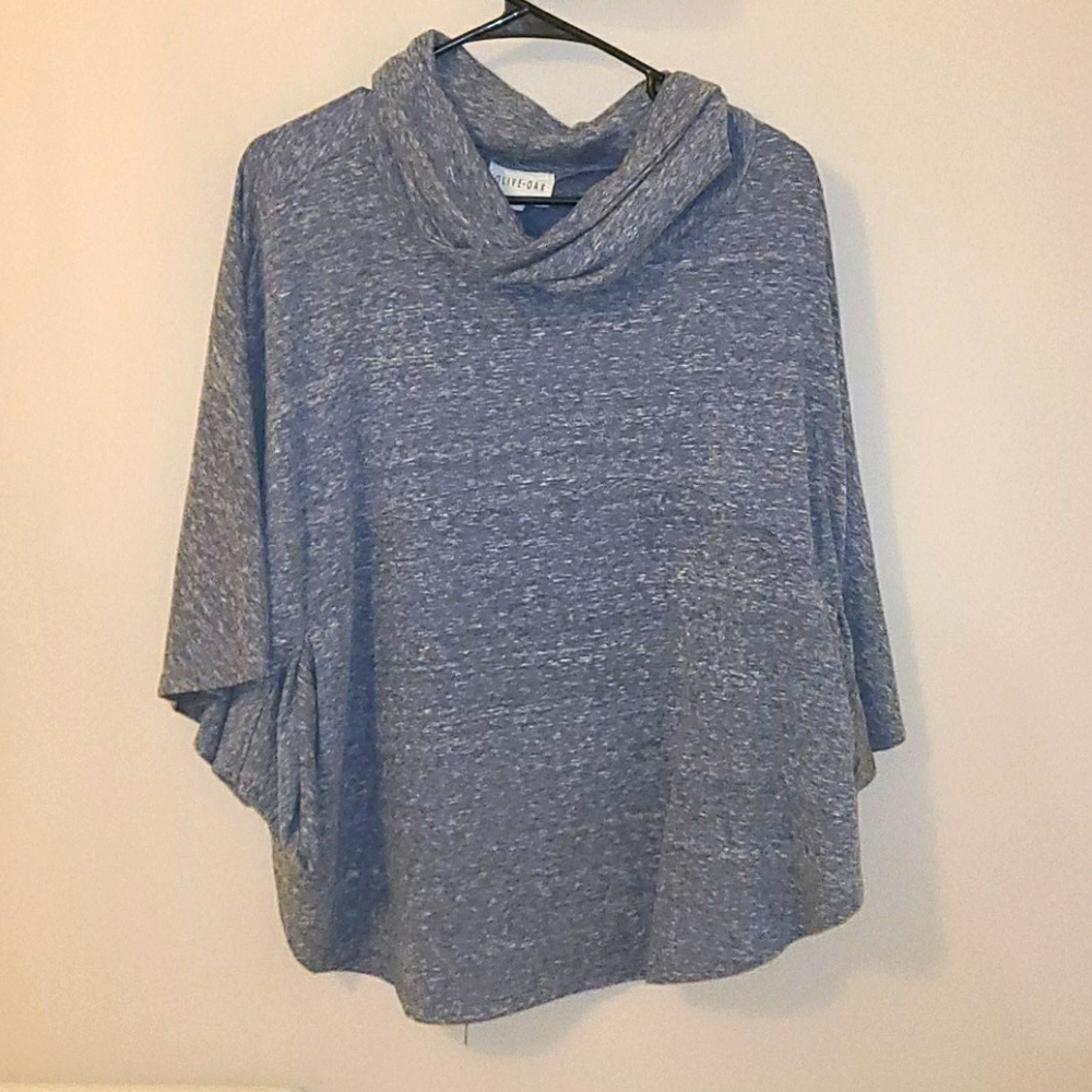 Olive + Oak poncho/sweater